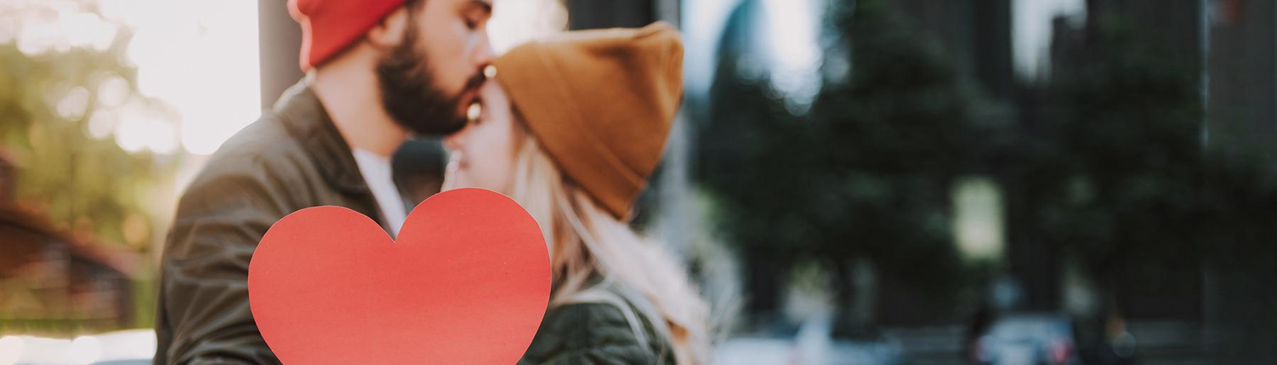 couple holding heart